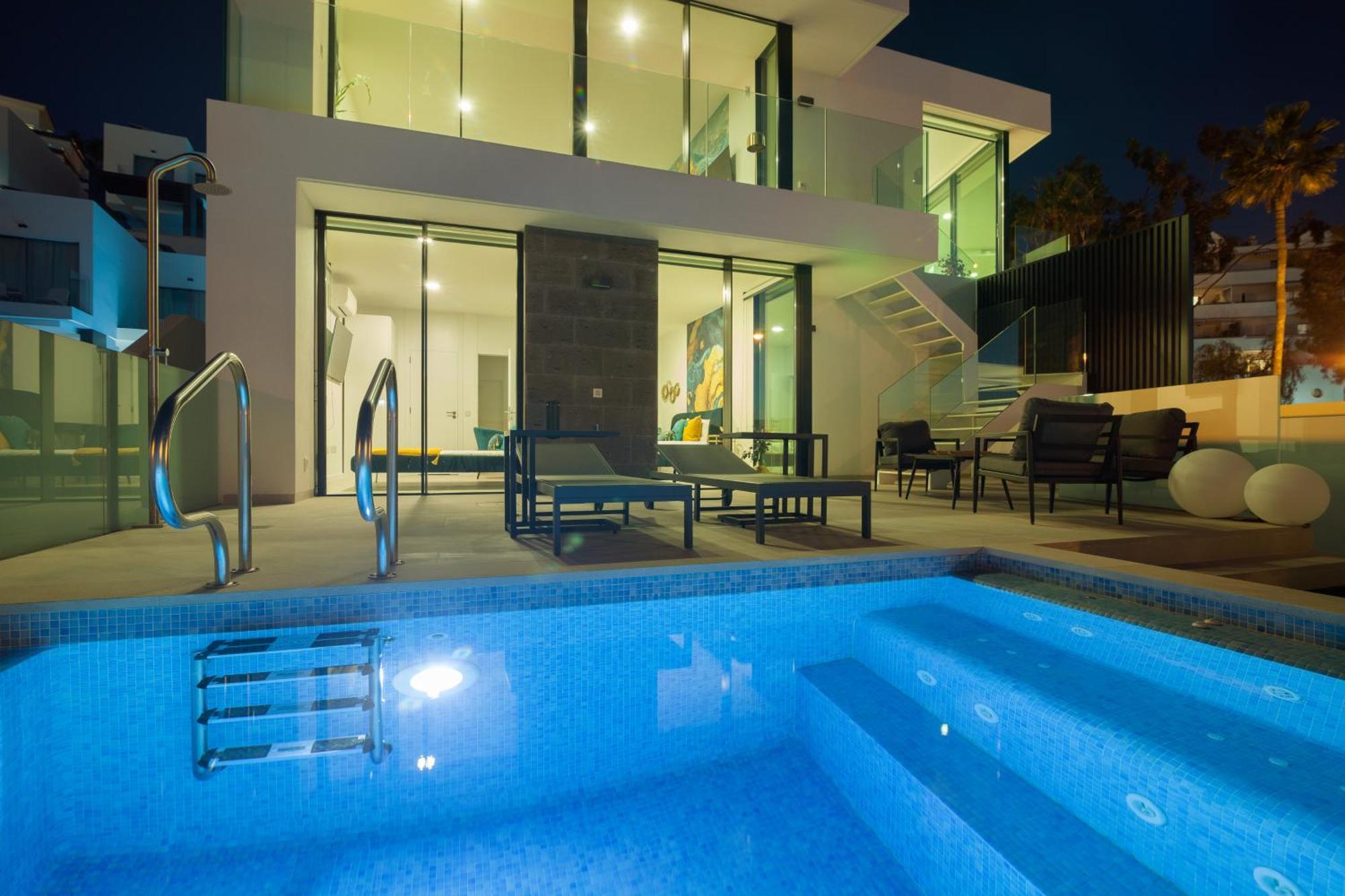 200M² New Villa B With Private, Heated Pool And Amazing Ocean View. Costa Adeje  Buitenkant foto